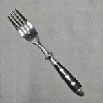 Lc Germain Rostfrei GEM1 Black Bistro 3 Rivet Flatware 6 Salad Dessert Fork. Fixed Price $19.87.
