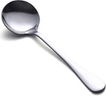 Soup Spoons, 8-PIECE Premium Stainless Steel Heavy-weight Round Fla. Fixed Price $14.13.