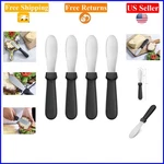 Black 8.75-INCH Plastic Handle Butter Spreader Set Of 4. Fixed Price $24.49.