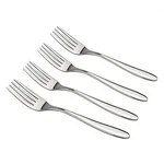 Ramddy Dinner Flatware Set, 18/10 Stainless Steel Table Forks. Fixed Price $29.60.