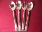Serving Pieces Cambridge Stainless Steel CBS174 Solid Pierced Spoons Fork. Fixed Price $34.64.