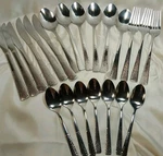 Daniks Ripley 21 Pieces Silverware Partial Service For 6 New. Fixed Price $22.95.