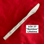 Lifetime Lcu 27 Dinner Knife 8 1/2" Bamboo Stainless Steel Flatware. Fixed Price $5.89.