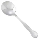 Winco 12-PIECE Elegance Mirror Finish Bouillon Spoon Set, 18-0 Stainless Steel. Fixed Price $19.99.