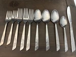 National Stainless NST12 Flatware Dinner Forks,spoons Knives Japan Set Of 10. Fixed Price $24.00.