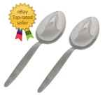 Chef Kunz Sauce Spoon Set Pack Of 2 Regular 18/10 Stainless Steel Plating.... Fixed Price $35.09.