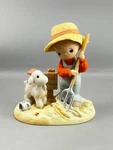 1997 Enesco Precious Moments Fork Over Those Blessings To Others Figurine. Fixed Price $13.50.