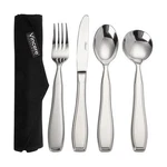 Weighted Utensils For Tremors And Parkinsons Patients - Heavy Stainles.... Fixed Price $86.15.