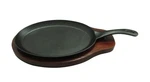 Winco FS-2 15-1/4" Piece Cast Iron Fajita Serving Set. Fixed Price $28.46.