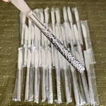 Lot 31 Pc Oneida Northland Stainless Flatware OHS70 Glossy Hammered Dinner Knife. Fixed Price $54.80.