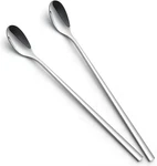 9-INCH Long Handle Spoon, Coffee Stirrers Ice Tea Premium 18/10 Stainless. Fixed Price $9.01.