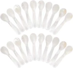 Patelai Set Of Caviar Spoons Mother Pearl With Hand Craft Round. Fixed Price $24.64.
