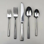 Stanley Roberts SRB95 5-PIECE Place Setting Stainless Flatware Fork Spoon Knife. Fixed Price $29.95.