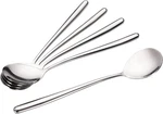 Miupoo Korean Soup Spoons Stainless Steel Long Handle Tablespoon Pack Of 5. Fixed Price $18.95.