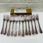 New Steelite Varick Fulton Vintage Copper 8" 18/0 Stainless Dinner Fork 12/CASE. Fixed Price $99.95.