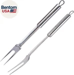 Meat Forks, Two Prong Large Cooking Kitchen Carving Serving Bbq Grilli. Fixed Price $23.86.