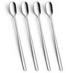 Ayfdishs Long Handle Ice Tea Spoons, Spoon, Silver. Fixed Price $9.11.