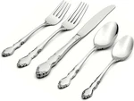 Oneida Dover 5-PIECE Flatware Set, Service For 1. Fixed Price $35.95.