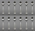 Northland Stainless Gabrielle Oval Soup / Place Spoons - Set Of Twelve New. Fixed Price $19.99.