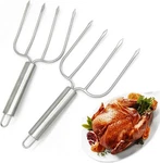 Kaycrown Stainless Steel Turkey & Roast Lifters Set Of 2 - And Poultry. Fixed Price $24.99.