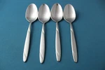 Oneida Risotto Teaspoons (set Of 4) 18/10 Stainless Frosted Handle 6 1/8". Fixed Price $81.59.