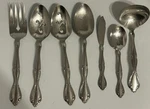 Oneida Community Cantata Stainless Lot Of 7 Serving Pieces Flatware. Fixed Price $39.99.