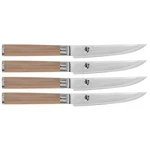Shun Classic Blonde 4 Pc Steak Knife Set. Fixed Price $379.95.