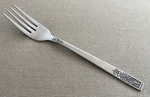 Dinner Fork Young Rose Stainless Korea Iic Imperial Black Accent 41687 Imiyor. Fixed Price $14.99.