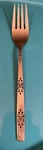 (1)ONEIDA Profile Orlando Stainless Dinner Fork 7.25" Floral/scroll Black Detail. Fixed Price $13.50.