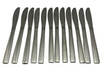 Varick POMME2 Dinner Knives Set Of 12 Serrated Edge Stainless Steel Flatware. Fixed Price $23.00.